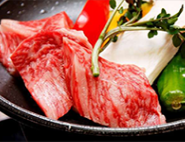 栃木県産牛肉の陶板焼き